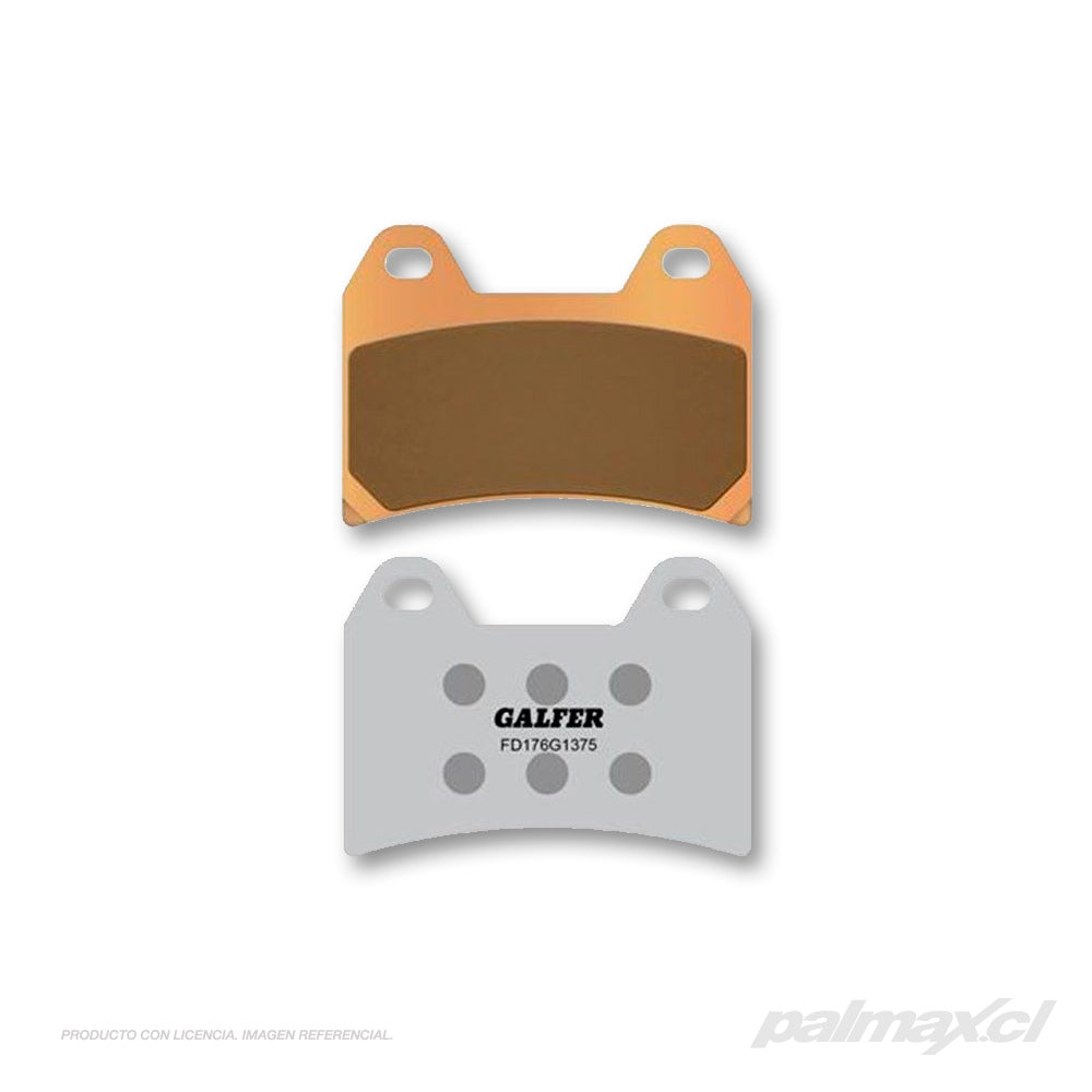 Pastillas delanteras de freno sinterizadas sport FD176-G1375 (Apr/Ducati/KTM/MotoGuzzi/MvAgusta) | Galfer